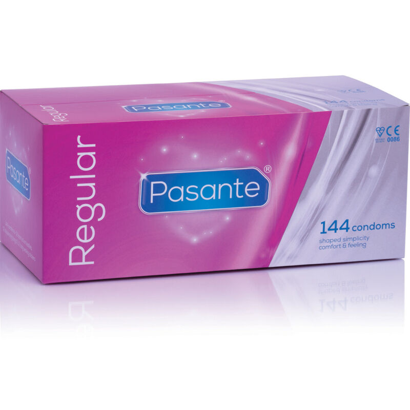PASANTE - PRESERVATIVI REGOLARI 144 UNIT - PASANTE | Lingerie Harness Boutique