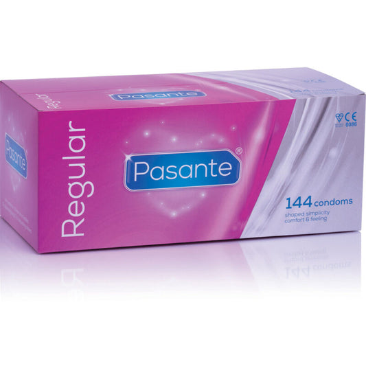 PASANTE - PRESERVATIVI REGOLARI 144 UNIT - PASANTE | Lingerie Harness Boutique