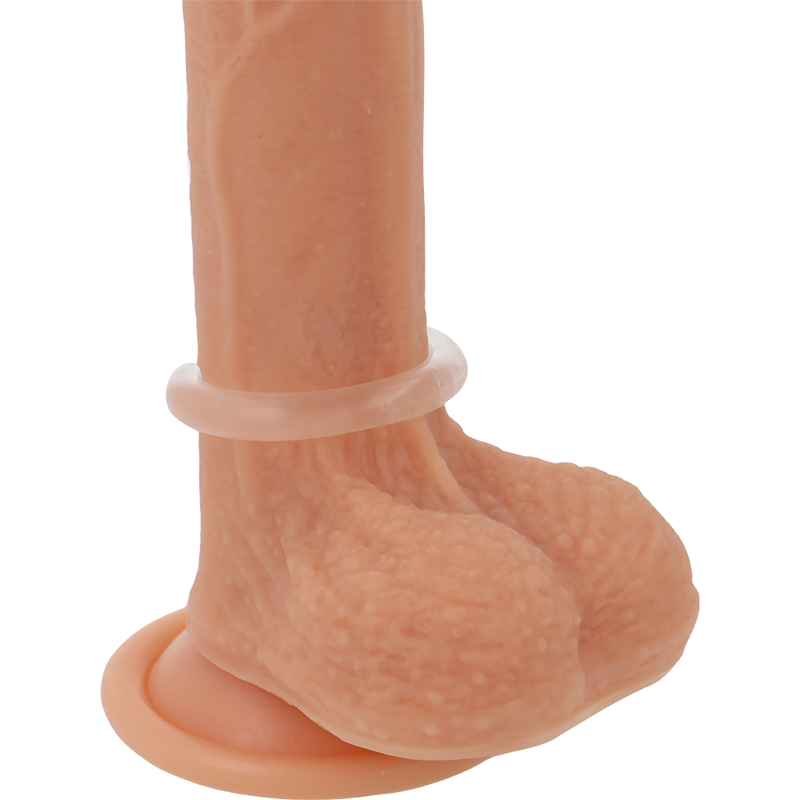 POWERING - SUPER FLEXIBLE AND RESISTANT COCK RING 3.5 CM TRANSPARENT