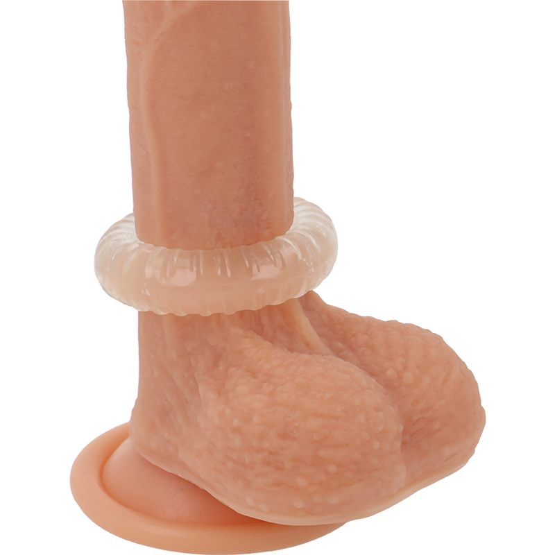 POWERING- SUPER FLEXIBLE AND RESISTANT COCK RING 4.5 CM PR07 TRANSPARENT