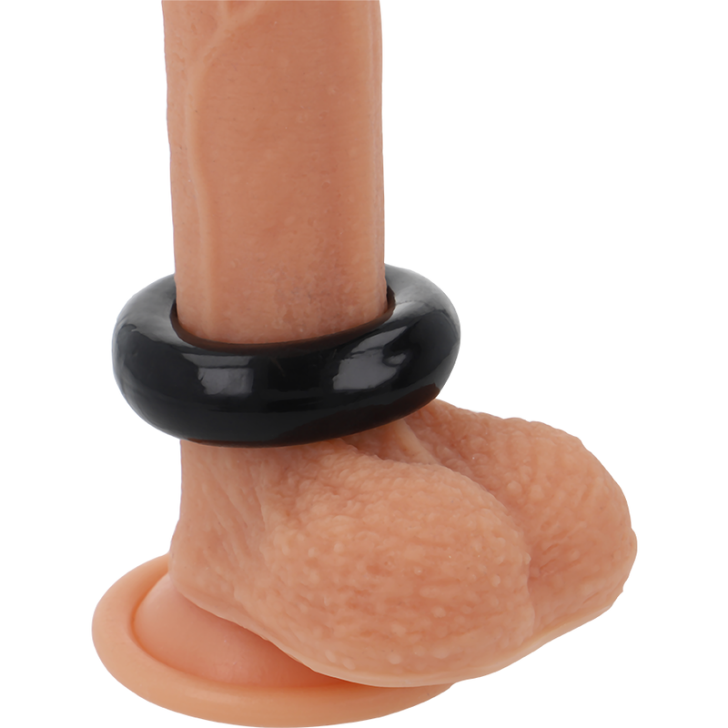 POWERING - SUPER FLEXIBLE AND RESISTANT COCK RING 5.5 CM PR06 BLACK