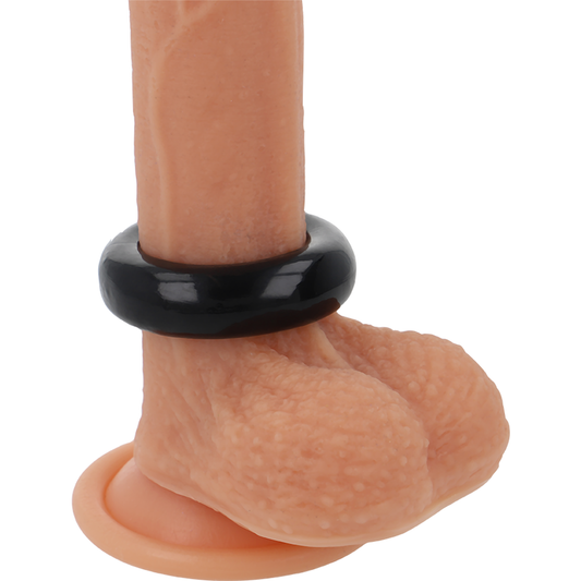 POWERING - SUPER FLEXIBLE AND RESISTANT COCK RING 5CM PR03 BLACK