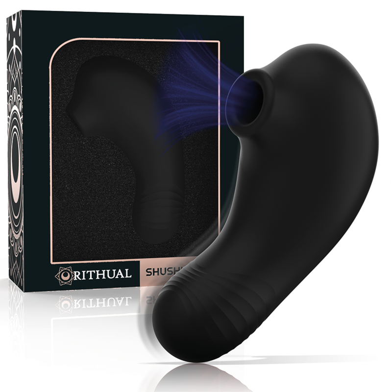 RITHUAL - SHUSHU PRO POCKET CLITORAL STIMULATOR 2 POWERFUL JET MOTORS