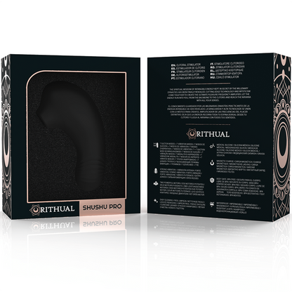 RITHUAL - STIMOLATORE CLITORIDE TASCABILE SHUSHU PRO 2 POTENTI MOTORI JET - RITHUAL | Lingerie Harness Boutique