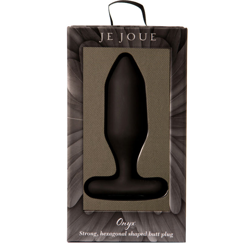 JE JOUE - VIBRATORE PLUG ANALE ONYX NERO - JE JOUE | Lingerie Harness Boutique