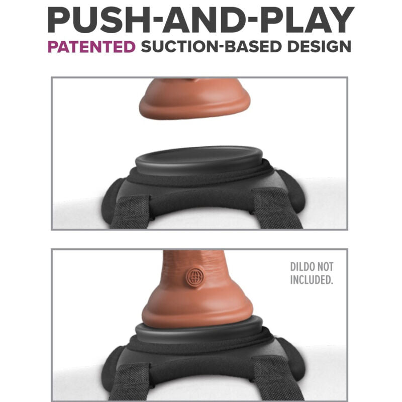 PIPEDREAMS - IMBRACATURA BODY DOCK CON CINGHIA LAVABILE - PIPEDREAMS | Lingerie Harness Boutique