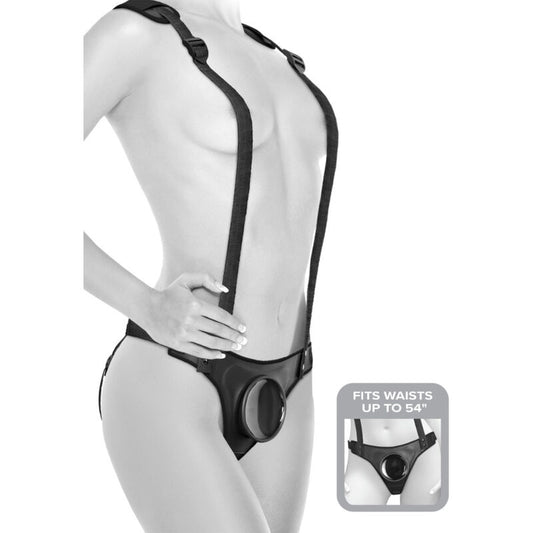 PIPEDREAMS - BODY DOCK BRETELLE STRAP-ON - PIPEDREAMS | Lingerie Harness Boutique