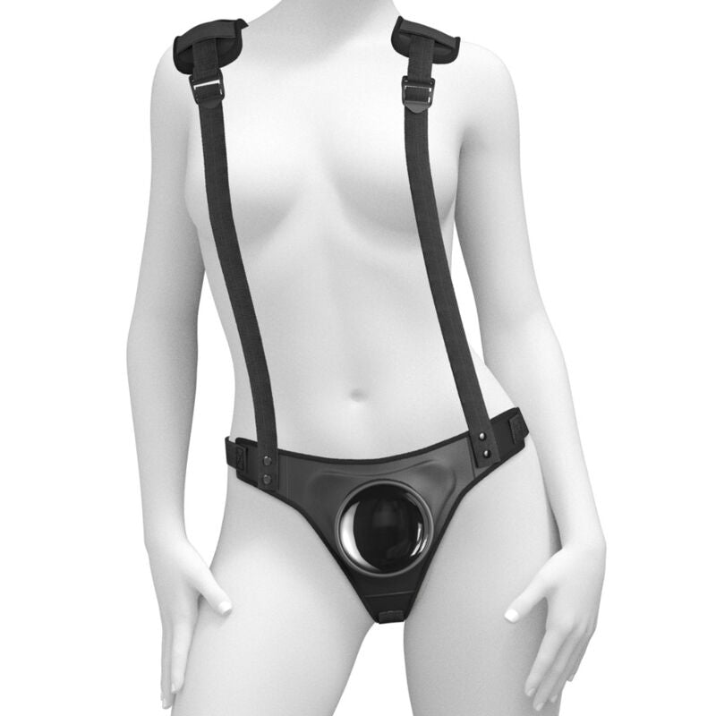 PIPEDREAMS - BODY DOCK BRETELLE STRAP-ON - PIPEDREAMS | Lingerie Harness Boutique