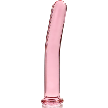 NEBULA SERIES BY IBIZA - MODELLO 9 DILDO IN VETRO BOROSILICATO TRASPARENTE 15.5 CM -O- 2.5 CM - NEBULA SERIES BY IBIZA | Lingerie Harness Boutique