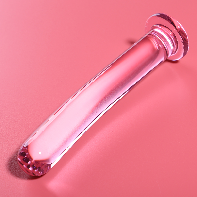 NEBULA SERIES BY IBIZA - MODELLO 9 DILDO IN VETRO BOROSILICATO TRASPARENTE 15.5 CM -O- 2.5 CM - NEBULA SERIES BY IBIZA | Lingerie Harness Boutique