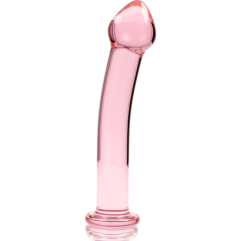 NEBULA SERIES BY IBIZA - MODELLO 11 DILDO IN VETRO BOROSILICATO TRASPARENTE 16 CM -O- 3 CM - NEBULA SERIES BY IBIZA | Lingerie Harness Boutique