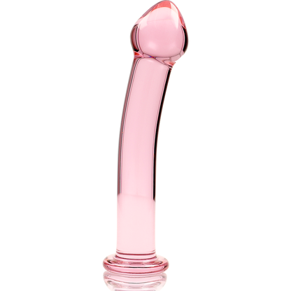 NEBULA SERIES BY IBIZA - MODELLO 11 DILDO IN VETRO BOROSILICATO TRASPARENTE 16 CM -O- 3 CM - NEBULA SERIES BY IBIZA | Lingerie Harness Boutique