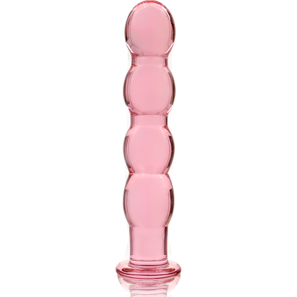 NEBULA SERIES BY IBIZA - MODELLO 10 DILDO IN VETRO BOROSILICATO TRASPARENTE 16.5 CM -O- 3.5 CM - NEBULA SERIES BY IBIZA | Lingerie Harness Boutique