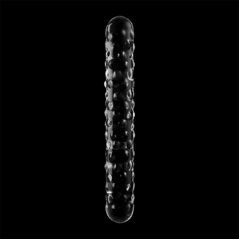 NEBULA SERIES BY IBIZA - MODELLO 15 DILDO IN VETRO BOROSILICATO TRASPARENTE 18.5 CM -O- 3 CM - NEBULA SERIES BY IBIZA | Lingerie Harness Boutique