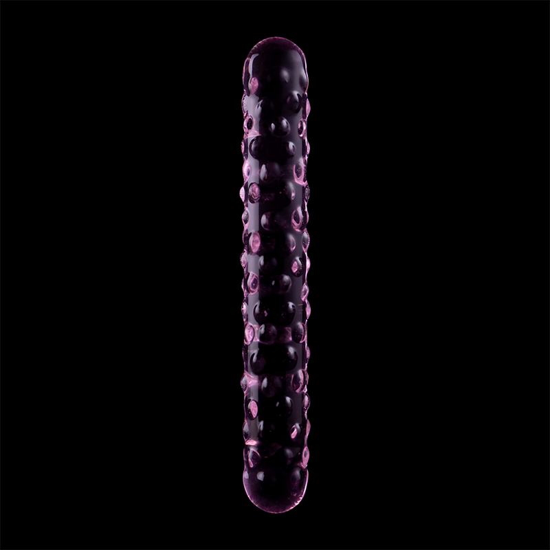 NEBULA SERIES BY IBIZA - MODELLO 15 DILDO IN VETRO BOROSILICATO TRASPARENTE 18.5 CM -O- 3 CM - NEBULA SERIES BY IBIZA | Lingerie Harness Boutique