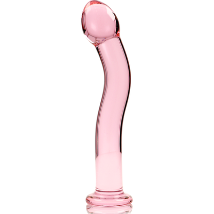 NEBULA SERIES BY IBIZA - MODELLO 18 DILDO IN VETRO BOROSILICATO TRASPARENTE 18.5 CM -O- 3.5 CM - NEBULA SERIES BY IBIZA | Lingerie Harness Boutique
