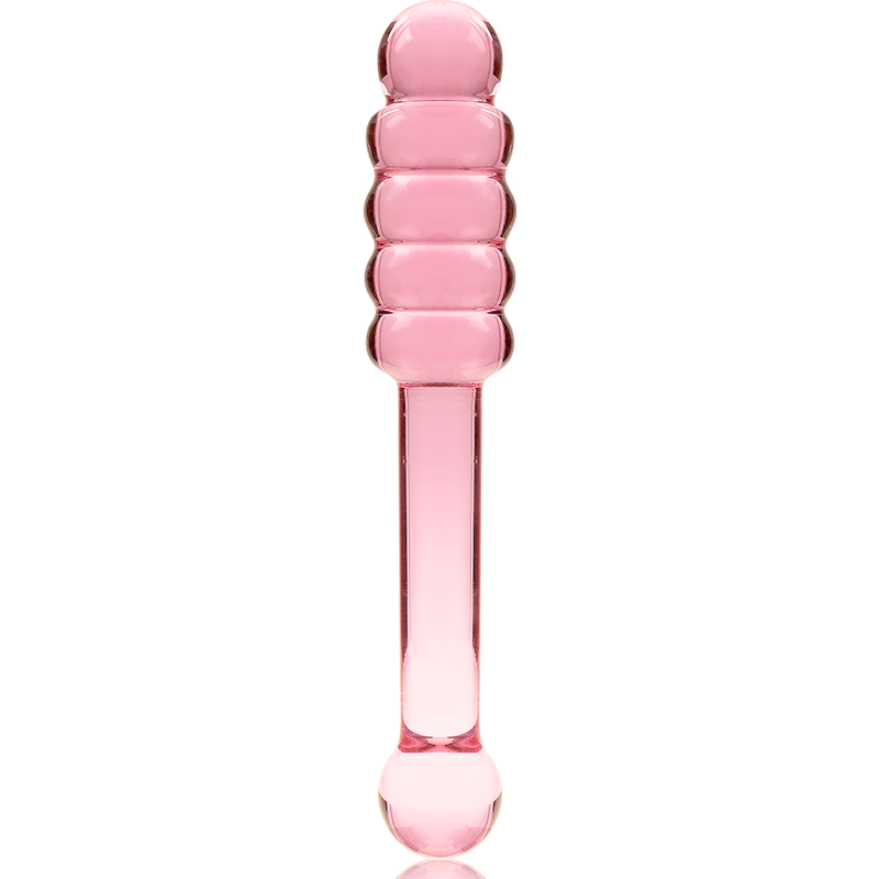 NEBULA SERIES BY IBIZA - MODELLO 20 DILDO IN VETRO BOROSILICATO TRASPARENTE 20.5 CM -O- 3 CM - NEBULA SERIES BY IBIZA | Lingerie Harness Boutique