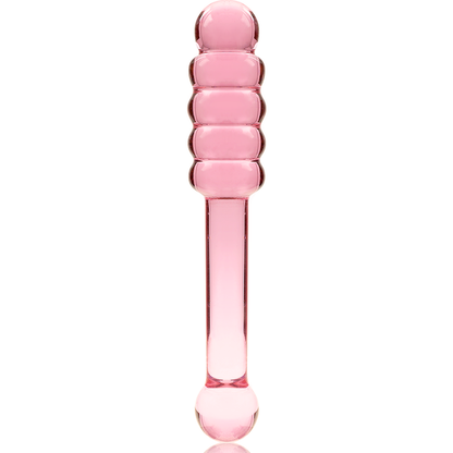 NEBULA SERIES BY IBIZA - MODELLO 20 DILDO IN VETRO BOROSILICATO TRASPARENTE 20.5 CM -O- 3 CM - NEBULA SERIES BY IBIZA | Lingerie Harness Boutique
