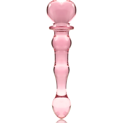NEBULA SERIES BY IBIZA - MODELLO 21 DILDO IN VETRO BOROSILICATO TRASPARENTE 20.5 CM -O- 3.5 CM - NEBULA SERIES BY IBIZA | Lingerie Harness Boutique