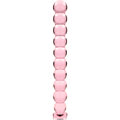 NEBULA SERIES BY IBIZA - MODELLO 22 DILDO IN VETRO BOROSILICATO TRASPARENTE 21.5 CM -O- 2.5 CM - NEBULA SERIES BY IBIZA | Lingerie Harness Boutique
