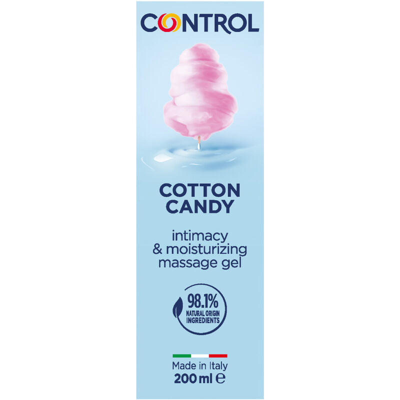 CONTROL - GEL DA MASSAGGIO ZUCCHERO FIOTATO 3 IN 1 200 ML - CONTROL LUBES | Lingerie Harness Boutique