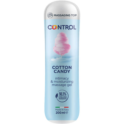 CONTROL - GEL DA MASSAGGIO ZUCCHERO FIOTATO 3 IN 1 200 ML - CONTROL LUBES | Lingerie Harness Boutique