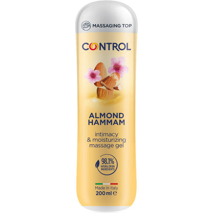 CONTROL - GEL DA MASSAGGIO HAMMAM ALLE MANDORLE 3 IN 1 200 ML - CONTROL LUBES | Lingerie Harness Boutique
