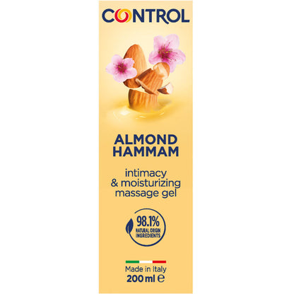 CONTROL - GEL DA MASSAGGIO HAMMAM ALLE MANDORLE 3 IN 1 200 ML - CONTROL LUBES | Lingerie Harness Boutique