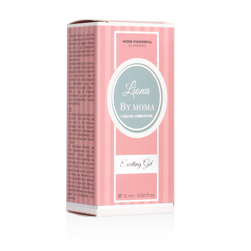LIONA BY MOMA - VIBRATORE LIQUIDO ECCITANTE GEL15 ML - LIONA BY MOMA | Lingerie Harness Boutique