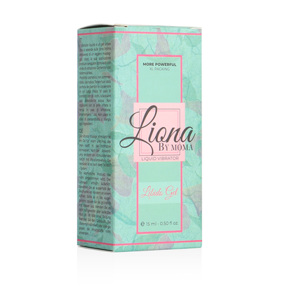 LIONA BY MOMA - VIBRATORE LIQUIDO LIBIDO GEL 15 ML - LIONA BY MOMA | Lingerie Harness Boutique