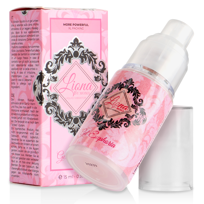 LIONA BY MOMA - VIBRATORE LIQUIDO EUPHORIA GEL 15 ML - LIONA BY MOMA | Lingerie Harness Boutique