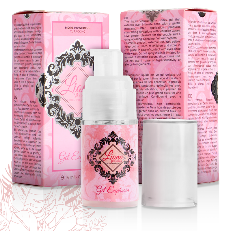 LIONA BY MOMA - VIBRATORE LIQUIDO EUPHORIA GEL 15 ML - LIONA BY MOMA | Lingerie Harness Boutique