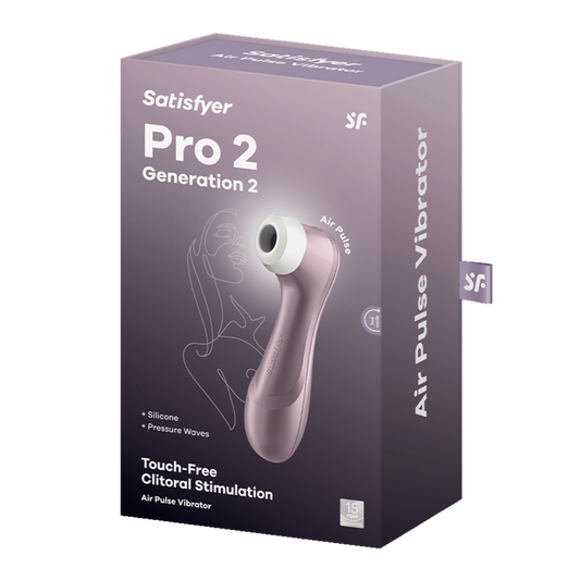 SATISFYER - STIMOLATORE PRO 2 BLU - SATISFYER AIR PULSE | Lingerie Harness Boutique