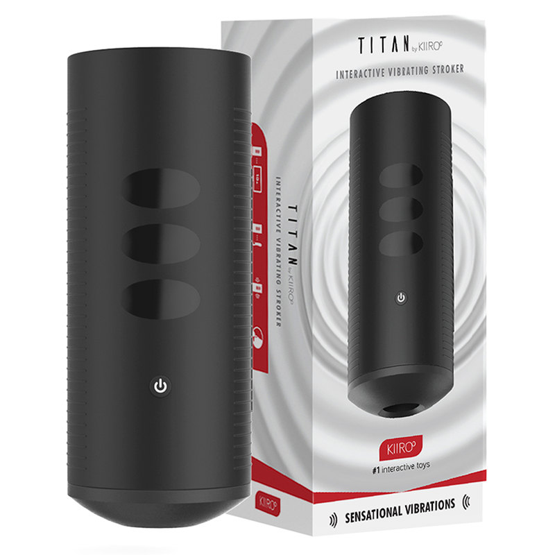 KIIROO - MASTURBATORE TECNOLOGICO TITAN - KIIROO | Lingerie Harness Boutique