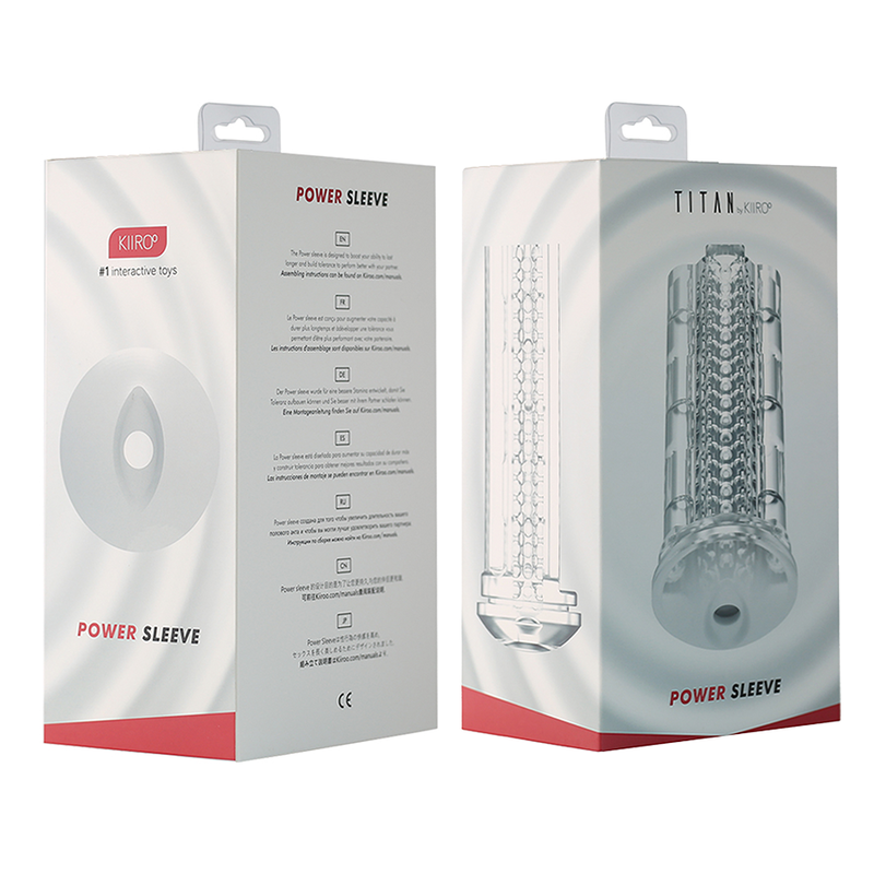 KIIROO - COPERTURA MASTURBATORE TITAN POTENZA + PRESTAZIONI - KIIROO | Lingerie Harness Boutique