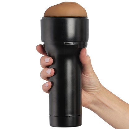 KIIROO - FEEL STROKER MASTURBATOR STIMULATOR - LIGHT BROWN 