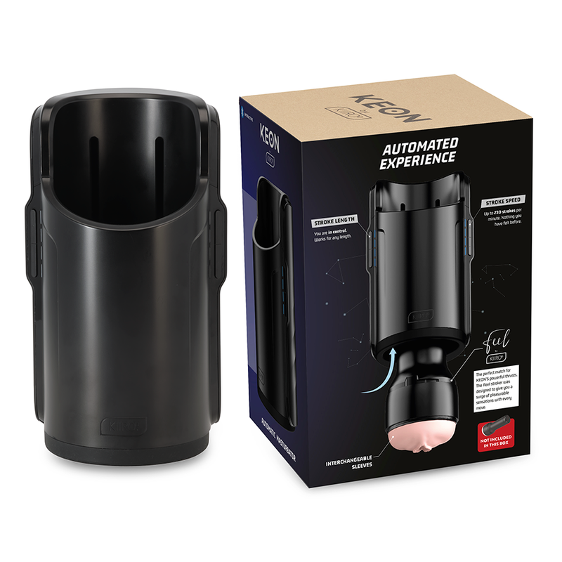 KIIROO - KEON + FEEL NICOLETTE SHEA STROKER + LUBRIFICANTE DI QUALIT AQUA 50 ML - KIIROO | Lingerie Harness Boutique