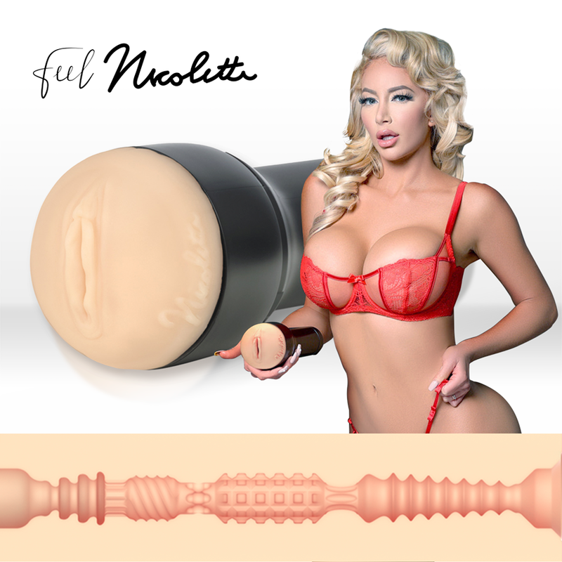 KIIROO - KEON + FEEL NICOLETTE SHEA STROKER + LUBRIFICANTE DI QUALIT AQUA 50 ML - KIIROO | Lingerie Harness Boutique