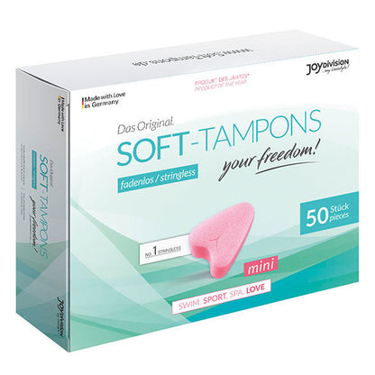 JOYDIVISION SOFT-TAMPONS - TAMPONI MORBIDI ORIGINALI MINI X 50 UNITÀ - JOYDIVISION SOFT-TAMPONS | Lingerie Harness Boutique
