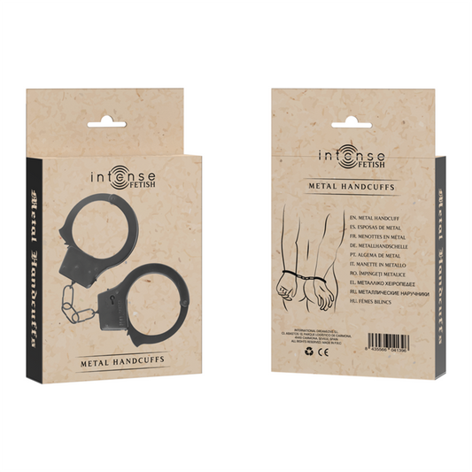 INTENSE - FETISH MANETTE IN METALLO - INTENSE FETISH | Lingerie Harness Boutique