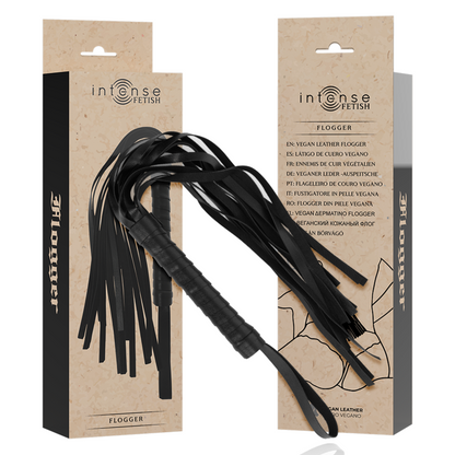 INTENSE - FETISH FLOGGER IN VEGAN LEATHER