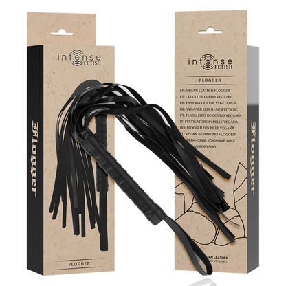 INTENSE - FETISH FLOGGER IN PELLE VEGANA - INTENSE FETISH | Lingerie Harness Boutique