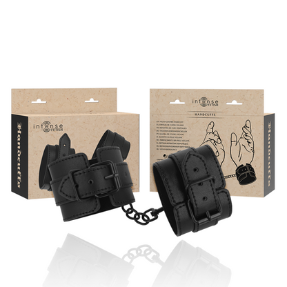INTENSE - FETISH MANETTE IN PELLE VEGANA - INTENSE FETISH | Lingerie Harness Boutique