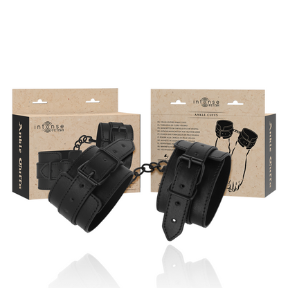 INTENSE - FETISH POLSINI ALLA CAVIGLIA IN PELLE VEGANA - INTENSE FETISH | Lingerie Harness Boutique