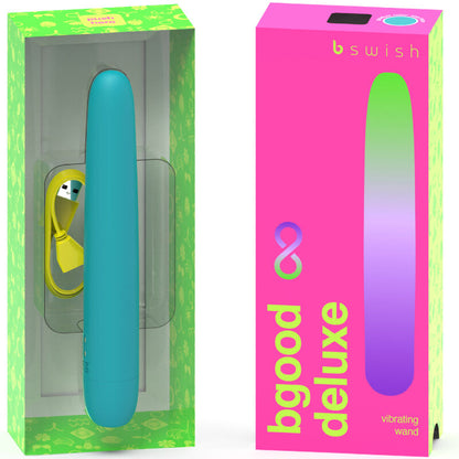 B SWISH - BGOOD INFINITE DELUXE VIBRATORE RICARICABILE IN SILICONE BLU - B SWISH | Lingerie Harness Boutique