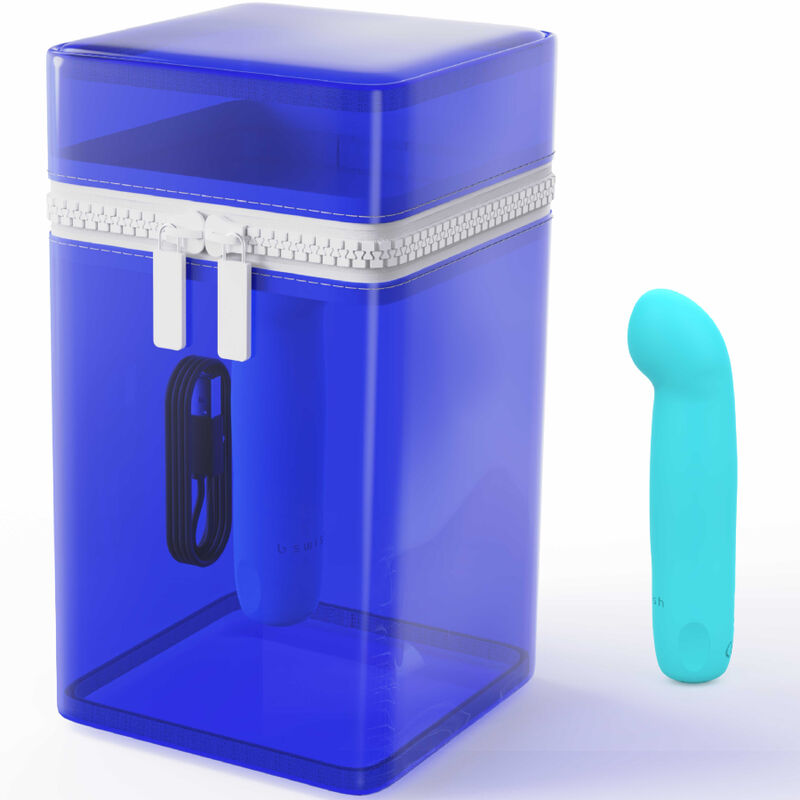 B SWISH - VIBRATORE RICARICABILE IN SILICONE BLU BCUTE CURVE INFINITE CLASSIC EDIZIONE LIMITATA - B SWISH | Lingerie Harness Boutique
