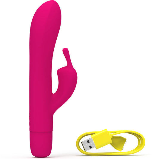 B SWISH - BWILD BUNNY INFINITE CLASSIC RECHARGEABLE SILICONE VIBRATOR PINK