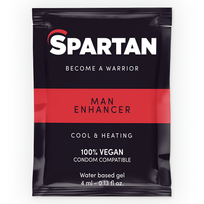 SPARTAN - ERECTION ENHANCER GEL WITH COLD-HOT EFFECT 100% VEGAN 4ML