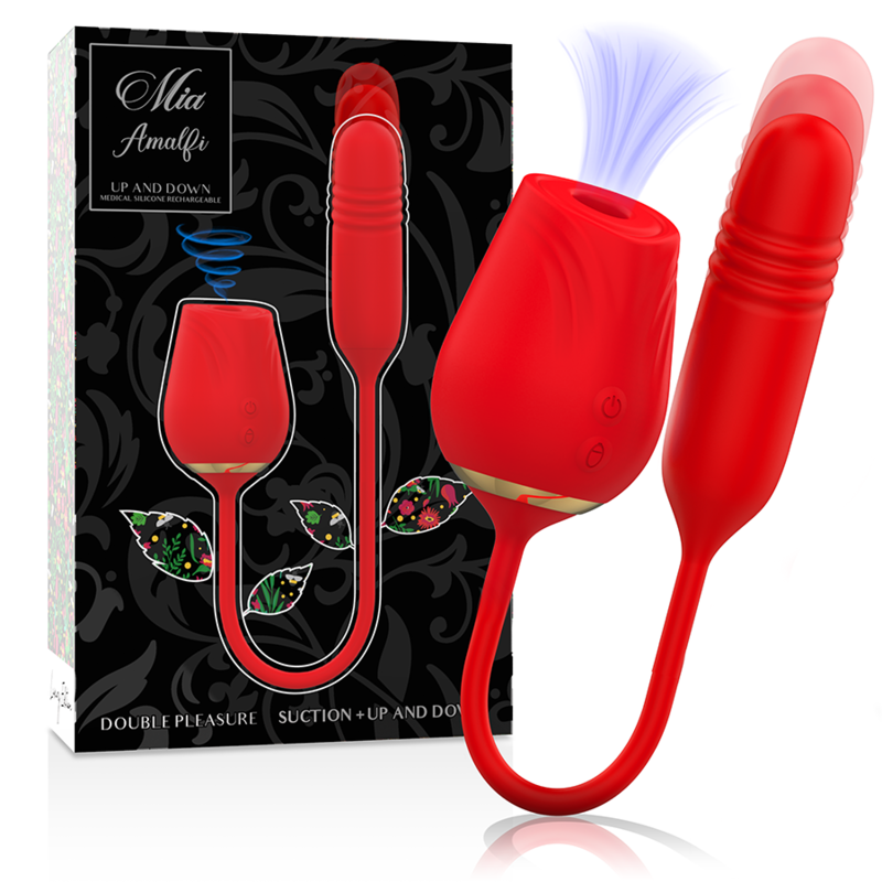 MIA - AMALFI DOPPIO PIACERE SUCCI N + SU E GIÙ - MIA | Lingerie Harness Boutique
