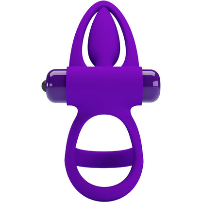 PRETTY LOVE - ANELLO VIBRATORE 10 VIBRAZIONI IN SILICONE VIOLETTO - PRETTY LOVE MALE | Lingerie Harness Boutique